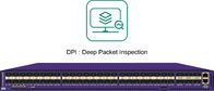 Netzwerkverkehr-Gruppe DPI Deep Packet Inspection, zum von von Netzwerkverkehr-Daten oder Paket anzusammeln