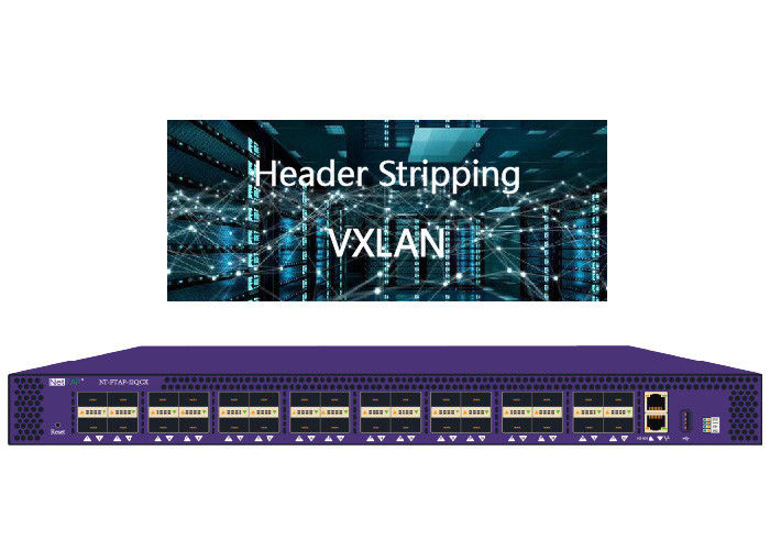 Titel des Netz-Paket-Vermittler-VXLAN, der vom Unterlage-Überlagerungs-und VTEP-Ethernet-Hahn-Gerät abstreift