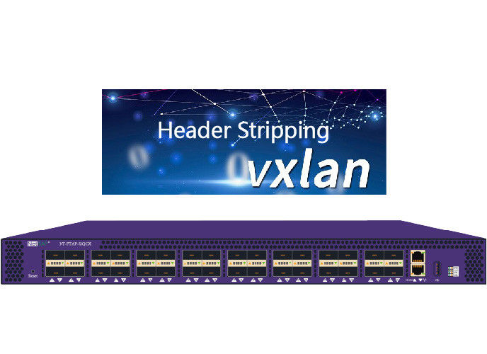 VXLAN-Titel-abstreifender Netz-Paket-Vermittler mit VTEP-Mitteilungs-Übertragung über multicast