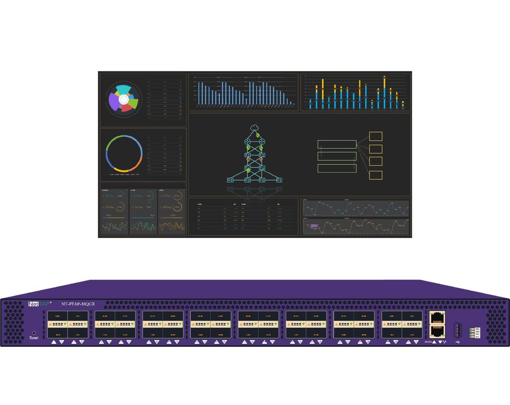 Netz-Sicht-Management-Plattform der Gigabit Ethernet-Hahn-Matrix-SDN NetInsight™